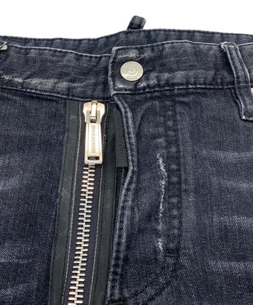 DSQUARED2（ディースクエアード）DSQUARED2 (ディースクエアード) デニムパンツ ブラック サイズ:SIZE50の古着・服飾アイテム