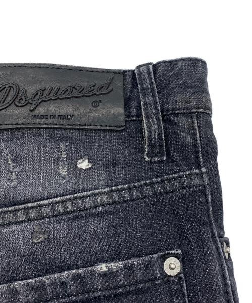DSQUARED2（ディースクエアード）DSQUARED2 (ディースクエアード) デニムパンツ ブラック サイズ:SIZE50の古着・服飾アイテム