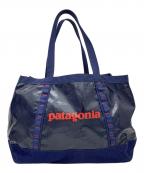 Patagoniaパタゴニア）の古着「ブラックホールトート」｜ネイビー×レッド