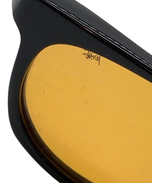 stussy（ステューシー）stussy (ステューシー) サングラス ブラック×オレンジの古着・服飾アイテム