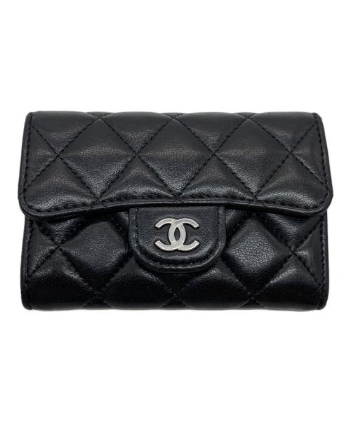 CHANEL（シャネル）CHANEL (シャネル) カードケース ブラックの古着・服飾アイテム