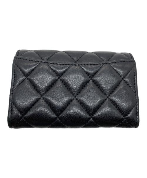 CHANEL（シャネル）CHANEL (シャネル) カードケース ブラックの古着・服飾アイテム