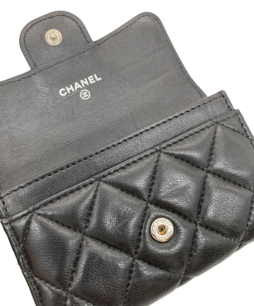 CHANEL（シャネル）CHANEL (シャネル) カードケース ブラックの古着・服飾アイテム