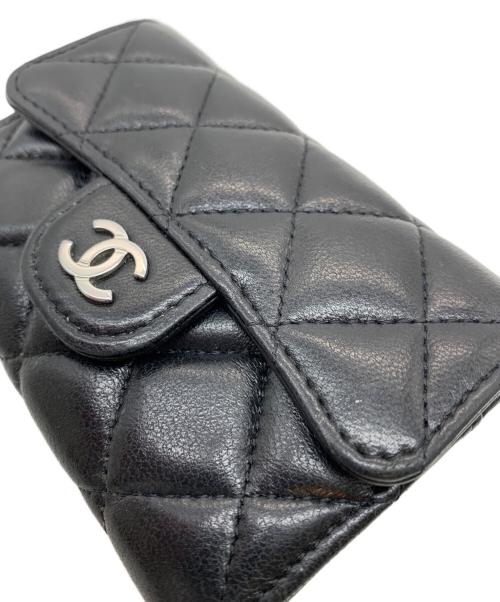 CHANEL（シャネル）CHANEL (シャネル) カードケース ブラックの古着・服飾アイテム
