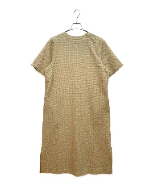 THE NORTH FACE（ザ ノース フェイス）THE NORTH FACE (ザ ノース フェイス) シアサッカーベントメッシュワンピース カーキ サイズ:Sの古着・服飾アイテム