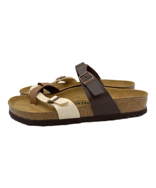 BIRKENSTOCK（ビルケンシュトック）BIRKENSTOCK (ビルケンシュトック) サンダル ベージュ サイズ:SIZE 39の古着・服飾アイテム