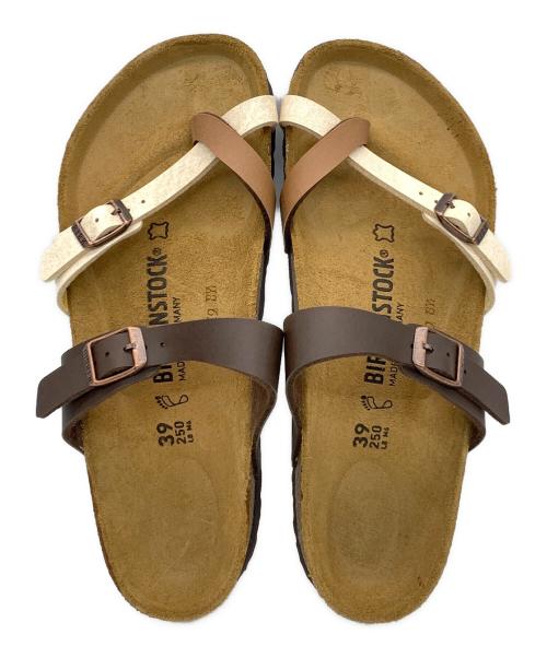 BIRKENSTOCK（ビルケンシュトック）BIRKENSTOCK (ビルケンシュトック) サンダル ベージュ サイズ:SIZE 39の古着・服飾アイテム