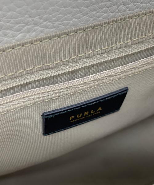 FURLA（フルラ）FURLA (フルラ) ショルダーバッグ ライトグレーの古着・服飾アイテム
