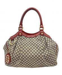 GUCCI（グッチ）の古着「ハンドバッグ」｜ベージュ