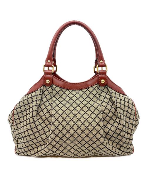 GUCCI（グッチ）GUCCI (グッチ) ハンドバッグ ベージュの古着・服飾アイテム