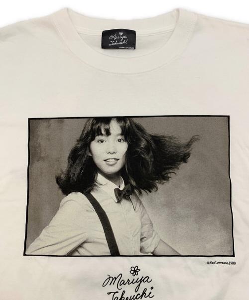JOURNAL STANDARD（ジャーナルスタンダード）JOURNAL STANDARD (ジャーナルスタンダード) Mariya Takeuchi PLASTIC LOVE プリント Tシャツ ホワイト サイズ:XLの古着・服飾アイテム