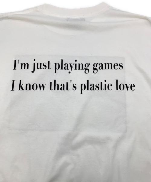 JOURNAL STANDARD（ジャーナルスタンダード）JOURNAL STANDARD (ジャーナルスタンダード) Mariya Takeuchi PLASTIC LOVE プリント Tシャツ ホワイト サイズ:XLの古着・服飾アイテム