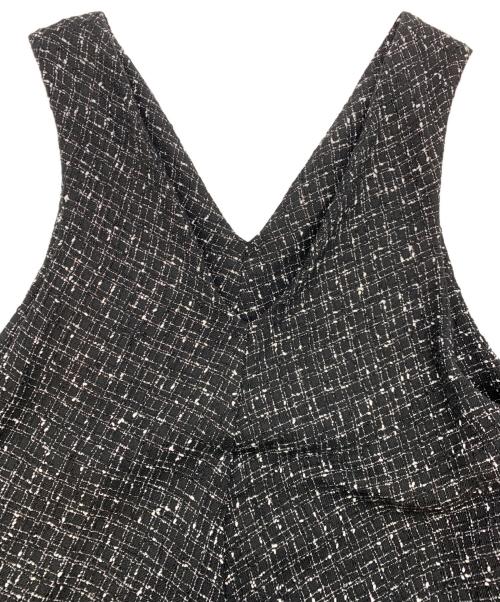 BEARDSLEY（ビアズリー）BEARDSLEY (ビアズリー) ツイードフレアーワンピース ブラック サイズ:1の古着・服飾アイテム