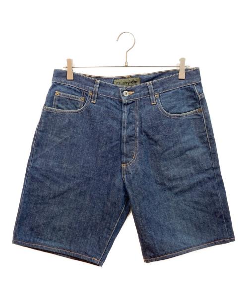 stussy-dm.（ステューシー・ディーエム）stussy-dm. (ステューシー・ディーエム) デニムショートパンツ インディゴ サイズ:SIZE32の古着・服飾アイテム