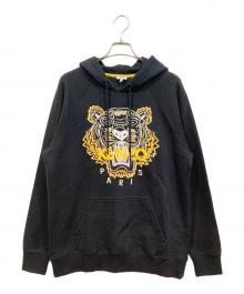 KENZO（ケンゾー）の古着「プルオーバーパーカー」｜ブラック