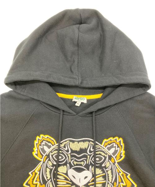 KENZO（ケンゾー）KENZO (ケンゾー) プルオーバーパーカー ブラック サイズ:Mの古着・服飾アイテム