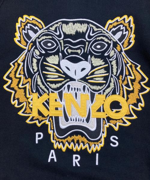 KENZO（ケンゾー）KENZO (ケンゾー) プルオーバーパーカー ブラック サイズ:Mの古着・服飾アイテム