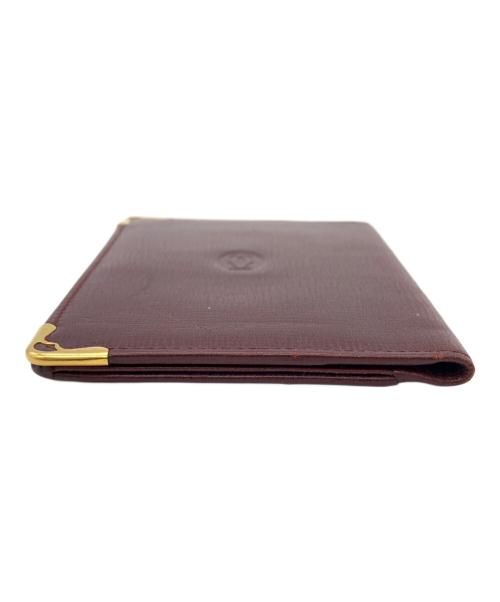 Cartier（カルティエ）Cartier (カルティエ) カードケース レッドの古着・服飾アイテム