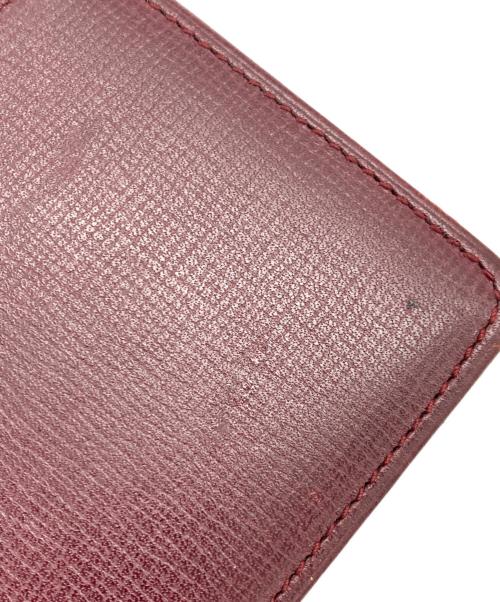 Cartier（カルティエ）Cartier (カルティエ) カードケース レッドの古着・服飾アイテム