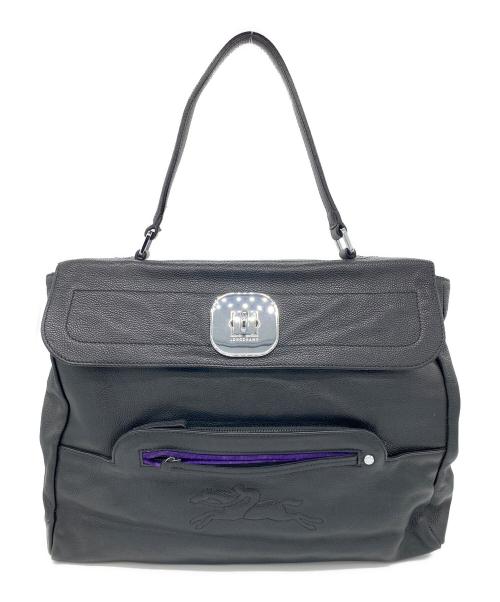 LONGCHAMP（ロンシャン）LONGCHAMP (ロンシャン) GATSBY BAG / ギャツビーバッグ ブラックの古着・服飾アイテム