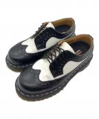 Dr.Martensドクターマーチン）の古着「ブローグシューズ」｜ブラック×ホワイト