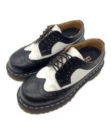 Dr.Martens（ドクターマーチン）の古着「ブローグシューズ」｜ブラック×ホワイト