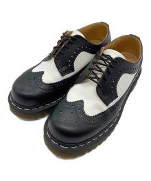 Dr.Martens（ドクターマーチン）の古着「ブローグシューズ」｜ブラック×ホワイト