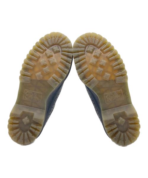 Dr.Martens（ドクターマーチン）Dr.Martens (ドクターマーチン) ブローグシューズ ブラック×ホワイト サイズ:UK4の古着・服飾アイテム