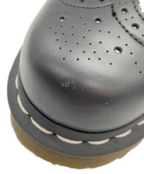 Dr.Martens（ドクターマーチン）Dr.Martens (ドクターマーチン) ブローグシューズ ブラック×ホワイト サイズ:UK4の古着・服飾アイテム