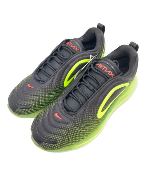 NIKE（ナイキ）NIKE (ナイキ) AIR MAX 720 レトロ フューチャー / エアマックス 720 レトロ フューチャー ブラック×グリーン サイズ:US：8の古着・服飾アイテム