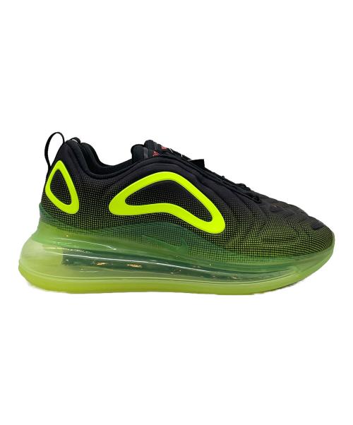 NIKE（ナイキ）NIKE (ナイキ) AIR MAX 720 レトロ フューチャー / エアマックス 720 レトロ フューチャー ブラック×グリーン サイズ:US：8の古着・服飾アイテム