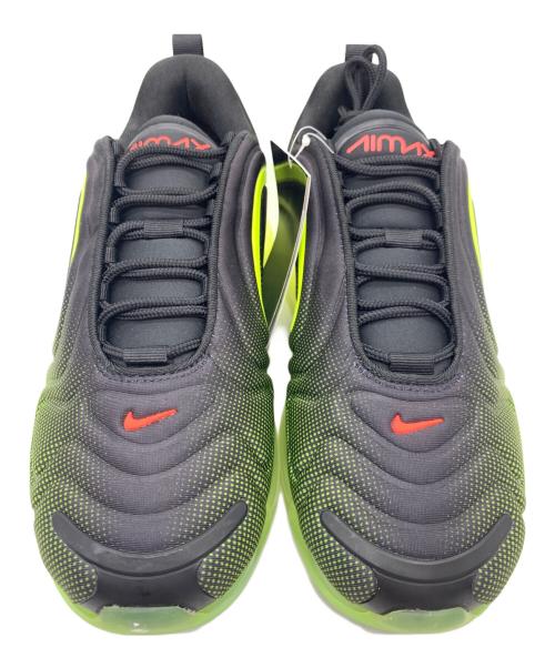 NIKE（ナイキ）NIKE (ナイキ) AIR MAX 720 レトロ フューチャー / エアマックス 720 レトロ フューチャー ブラック×グリーン サイズ:US：8の古着・服飾アイテム