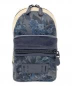 COACHコーチ）の古着「Terrain Pack」｜ベージュ×ネイビー