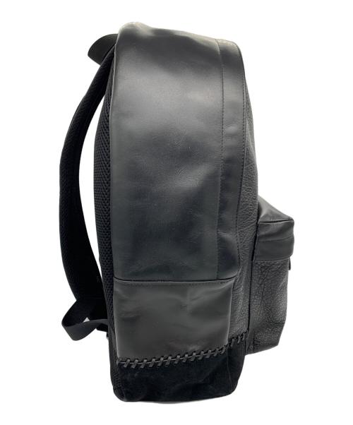 COACH（コーチ）COACH (コーチ) CHARLES BACKPACK WITH BASEBALL STITC / チャールズ ベースボールステッチ バックパック ブラックの古着・服飾アイテム