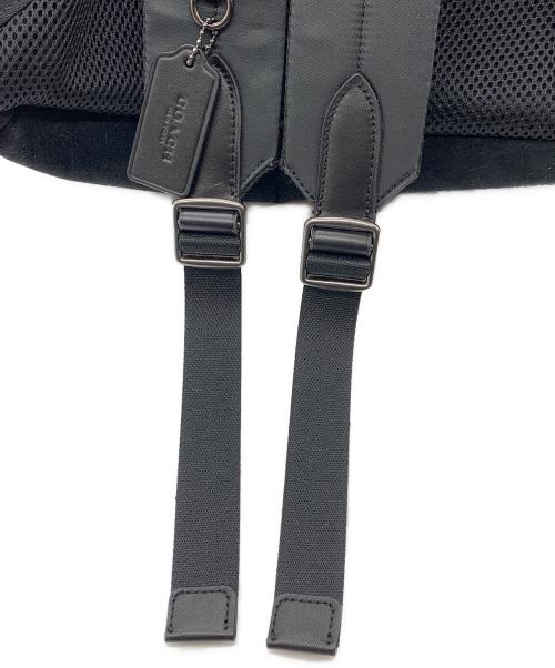 COACH（コーチ）COACH (コーチ) CHARLES BACKPACK WITH BASEBALL STITC / チャールズ ベースボールステッチ バックパック ブラックの古着・服飾アイテム