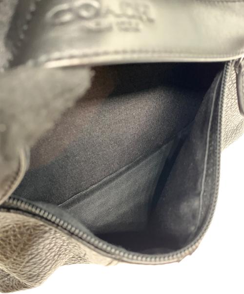 COACH（コーチ）COACH (コーチ) CHARLES BACKPACK WITH BASEBALL STITC / チャールズ ベースボールステッチ バックパック ブラックの古着・服飾アイテム