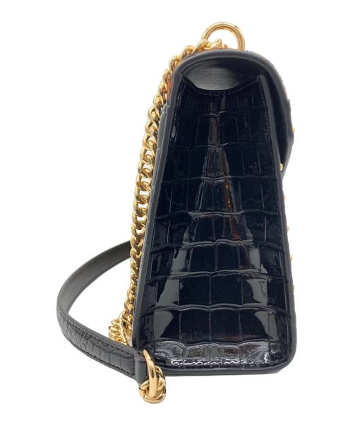 MICHAEL KORS（マイケルコース）MICHAEL KORS (マイケルコース) フラップ チェーン ショルダー ミディアム - MKシグネチャー ブラウン×ブラックの古着・服飾アイテム