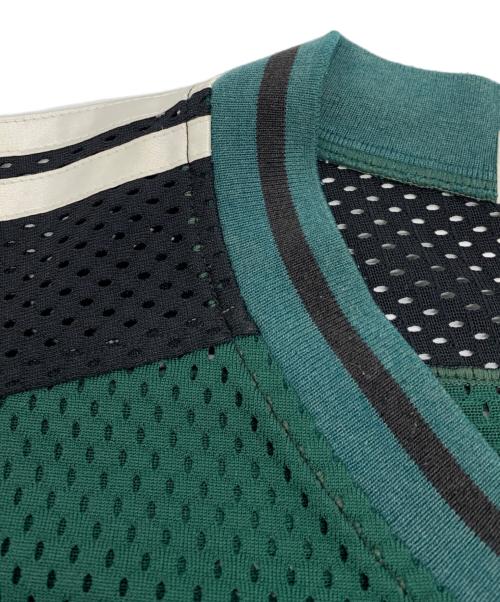 adidas（アディダス）adidas (アディダス) 半袖カットソー グリーン×ブラック サイズ:Freeの古着・服飾アイテム