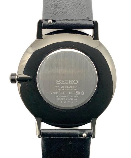 SEIKO（セイコー）SEIKO (セイコー) ゴールドフェザー 復刻モデル / 腕時計 ブラックの古着・服飾アイテム
