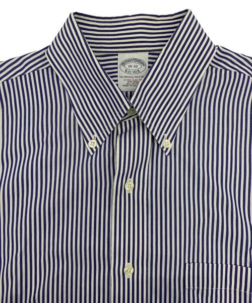 BROOKS BROTHERS（ブルックスブラザーズ）BROOKS BROTHERS (ブルックスブラザーズ) 長袖シャツ ブルー サイズ:15の古着・服飾アイテム