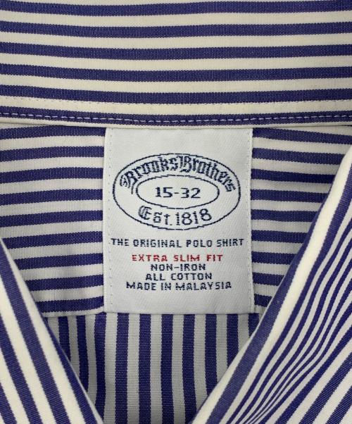 BROOKS BROTHERS（ブルックスブラザーズ）BROOKS BROTHERS (ブルックスブラザーズ) 長袖シャツ ブルー サイズ:15の古着・服飾アイテム