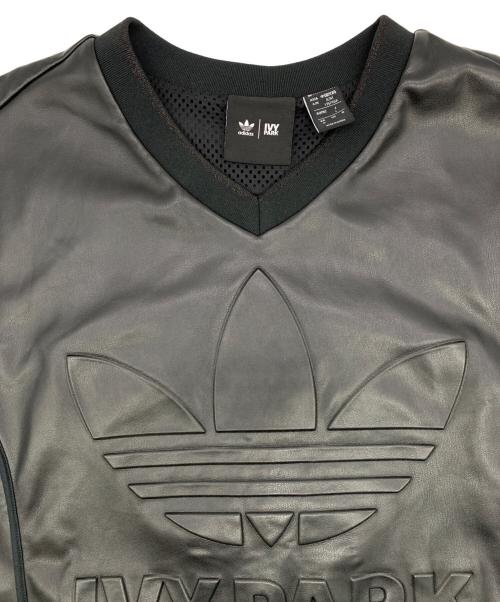 adidas（アディダス）adidas (アディダス) Ivy Park (アイヴィーパーク) Short Sleeve Fashion Jersey / ショートスリーブファッションジャージ ブラック サイズ:Lの古着・服飾アイテム