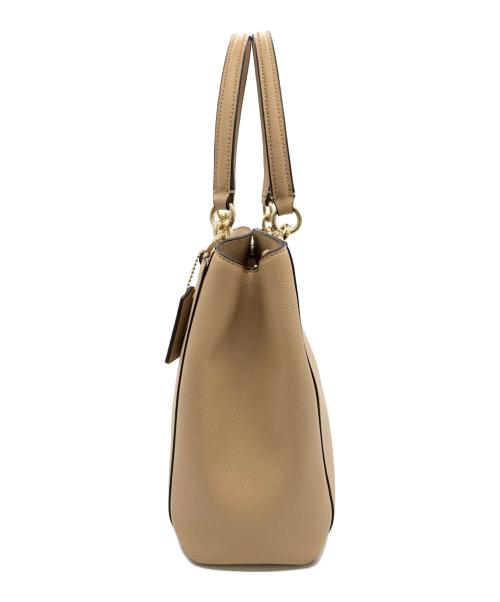 COACH（コーチ）COACH (コーチ) 2WAYバッグ ベージュの古着・服飾アイテム