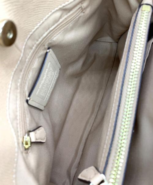 COACH（コーチ）COACH (コーチ) 2WAYバッグ ベージュの古着・服飾アイテム