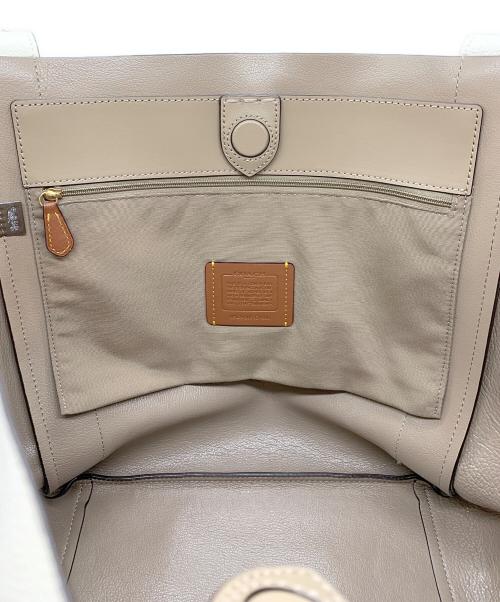 COACH（コーチ）COACH (コーチ) ハドリートートバッグ ホワイトの古着・服飾アイテム