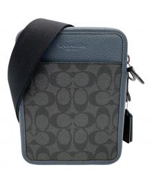 COACH（コーチ）の古着「クロスボディ・カラーブロック」｜ネイビー