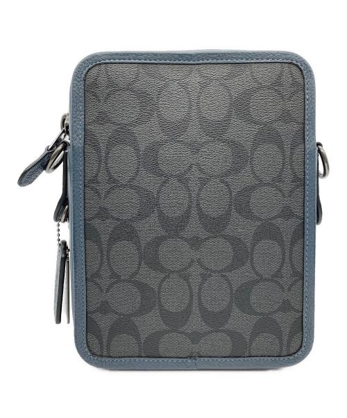 COACH（コーチ）COACH (コーチ) クロスボディ・カラーブロック ネイビーの古着・服飾アイテム