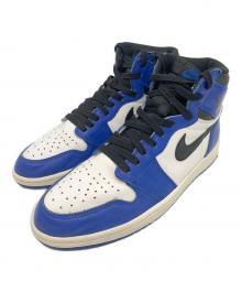 NIKE（ナイキ）の古着「Air Jordan 1 Retro High OG "Game Royal" / エアジョーダン1 レトロ ハイ OG ゲームロイヤル」｜ホワイト×ブルー
