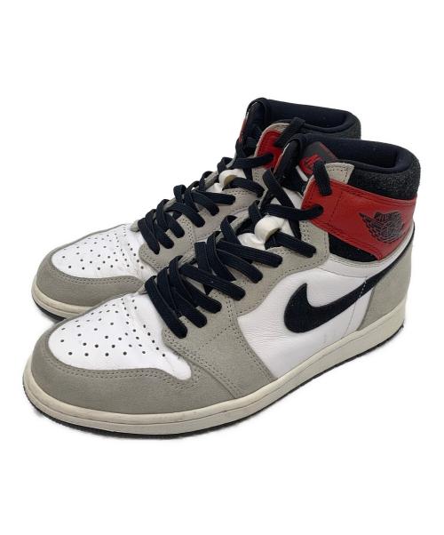 NIKE（ナイキ）NIKE (ナイキ) AIR JORDAN 1 RETRO HIGH OG / エア ジョーダン 1 レトロ ハイ OG ホワイト×グレー サイズ:US：10の古着・服飾アイテム