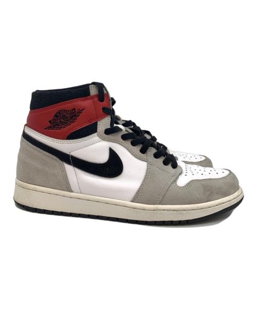 NIKE（ナイキ）NIKE (ナイキ) AIR JORDAN 1 RETRO HIGH OG / エア ジョーダン 1 レトロ ハイ OG ホワイト×グレー サイズ:US：10の古着・服飾アイテム